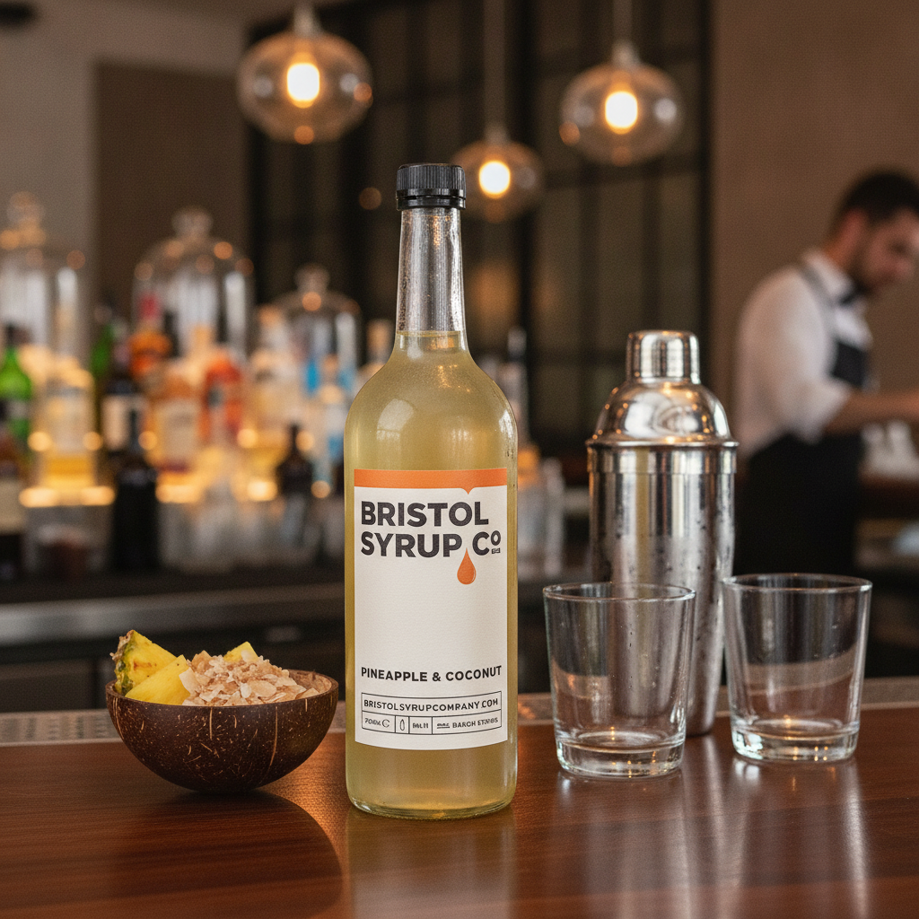 Pineapple & Coconut Syrup 750ml for Creative Cocktails
