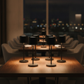 Aluminium Alloy Cordless Table Lamps 260mm for Hospitality Spaces (Pack of 6)