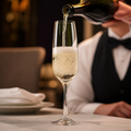Clear Glass Champagne Flutes 195ml for Bars & Restaurants (Pack of 24)
