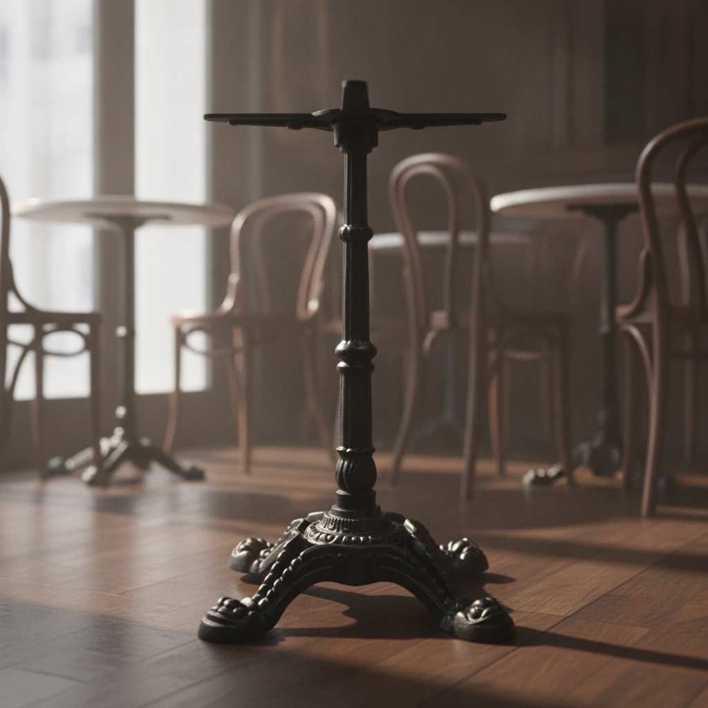 Cast Iron Ornate Table Leg Base 720mm for Cafés and Restaurants