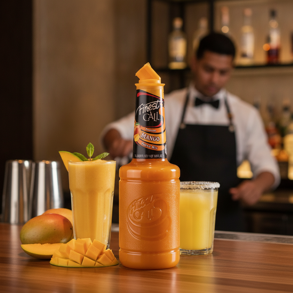 Alphonso Mango Puree 1L for Cocktails & Smoothies