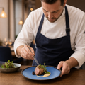 Coupe Plates 165mm Indigo Vitrified Ceramic for Dining Experiences (Pack of 12)