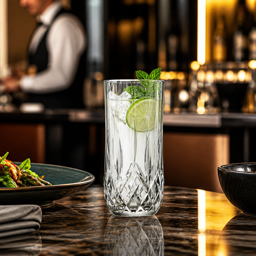 Polycarbonate Hi Ball Glasses 380ml for Pubs & Restaurants (Pack of 6)