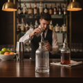 Glass Bitters Bottle 220ml for Bars & Pubs