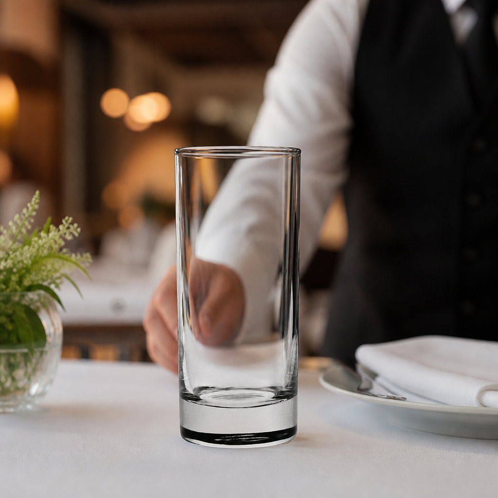Clear Glass Hi Ball Tumblers 285ml for Bars & Pubs (Pack of 48)