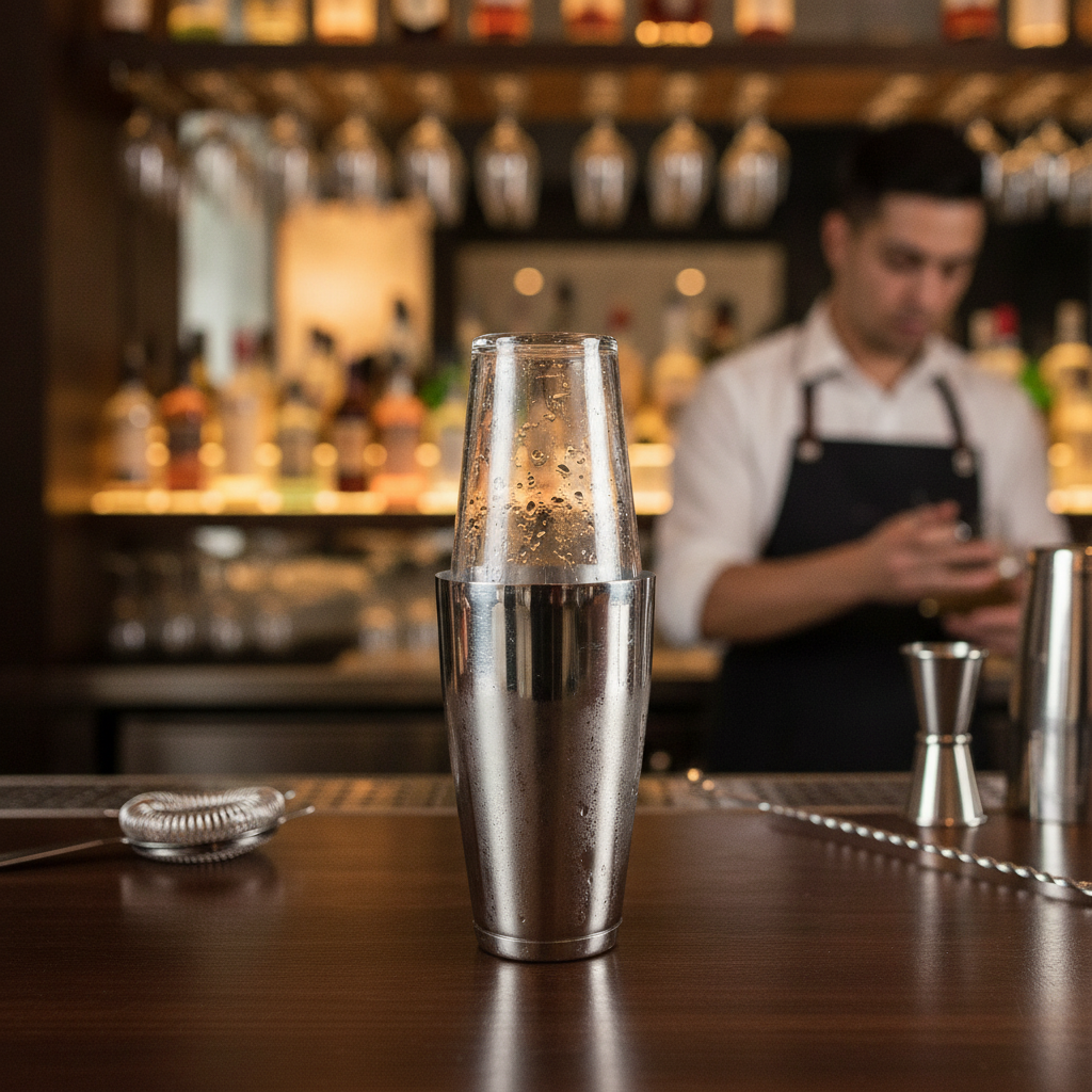 Stainless Steel Boston Shaker Set 800ml for Bartending