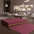 Paper Tablemat Bordeaux 400x300mm for Table Displays (Pack of 500)