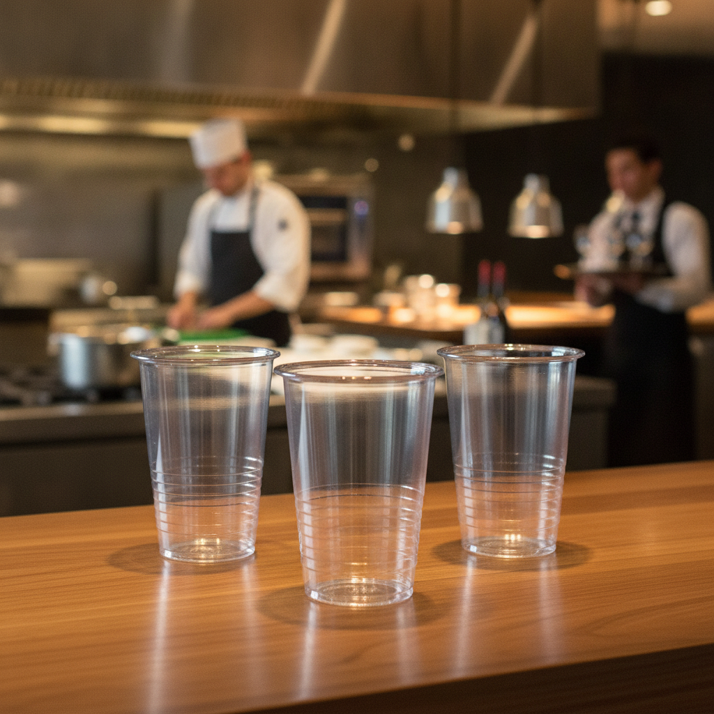 PLA Water Cups 199ml for High Volume Service (Pack of 2000)