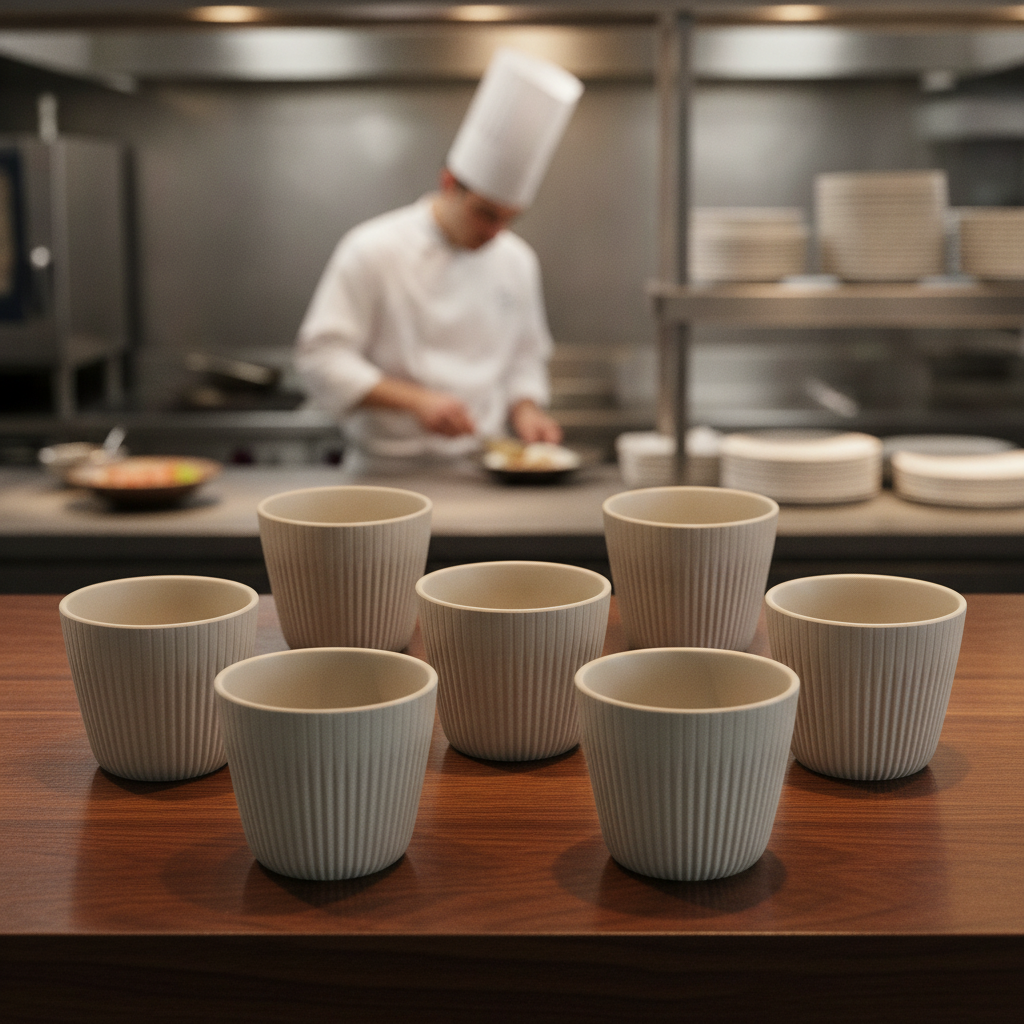 Melamine Grey Bowls 180ml for Catering & Hospitality (Pack of 6)