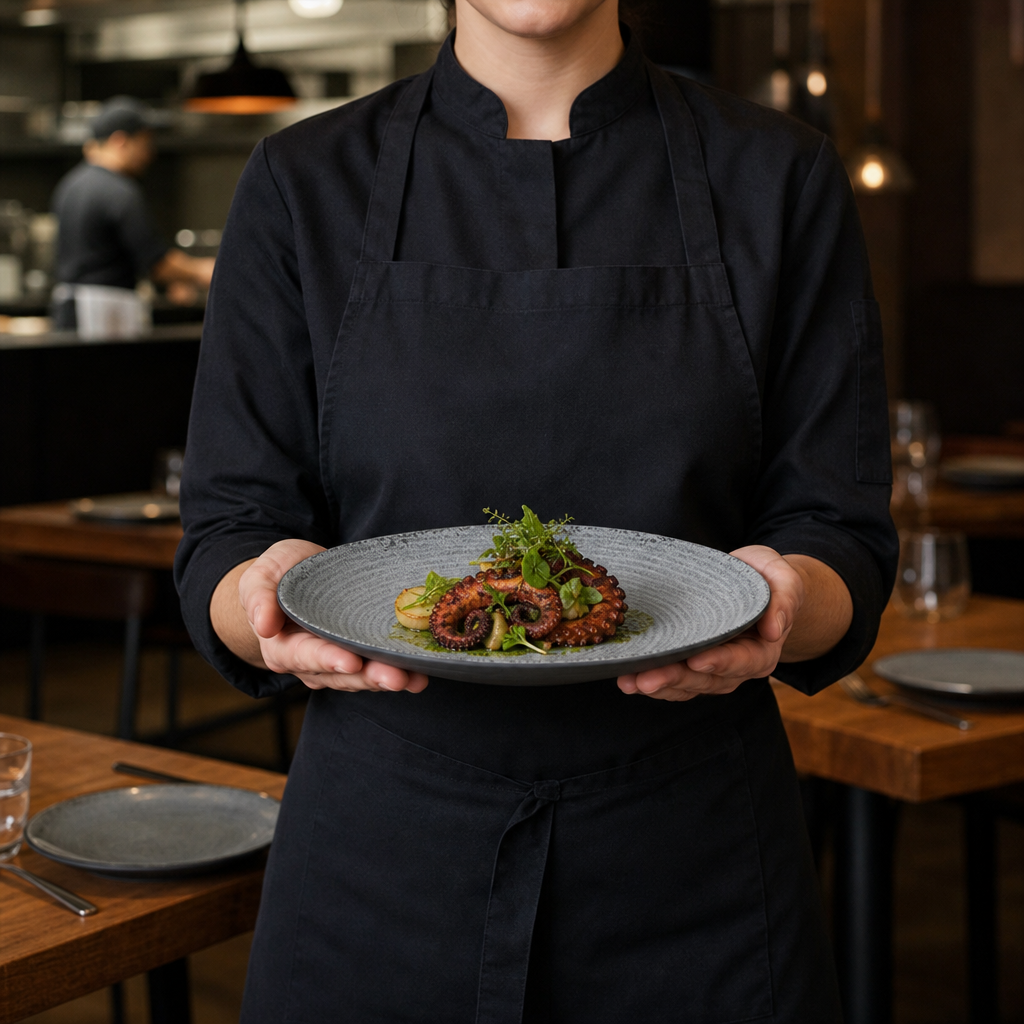 Slate Plates 165mm Melamine for Casual Dining (Pack of 24)