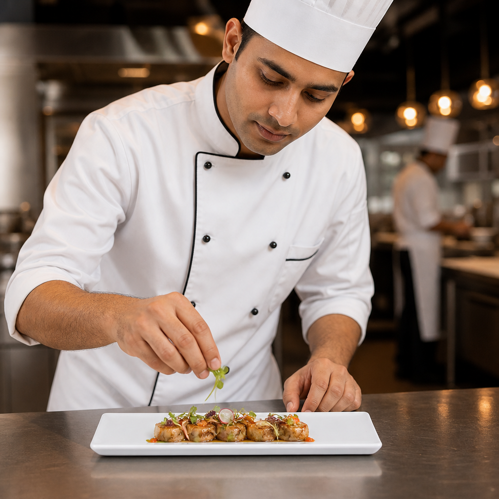 Oblong Plates x 250 90mm Vitrified Ceramic for Restaurants (Pack of 6)