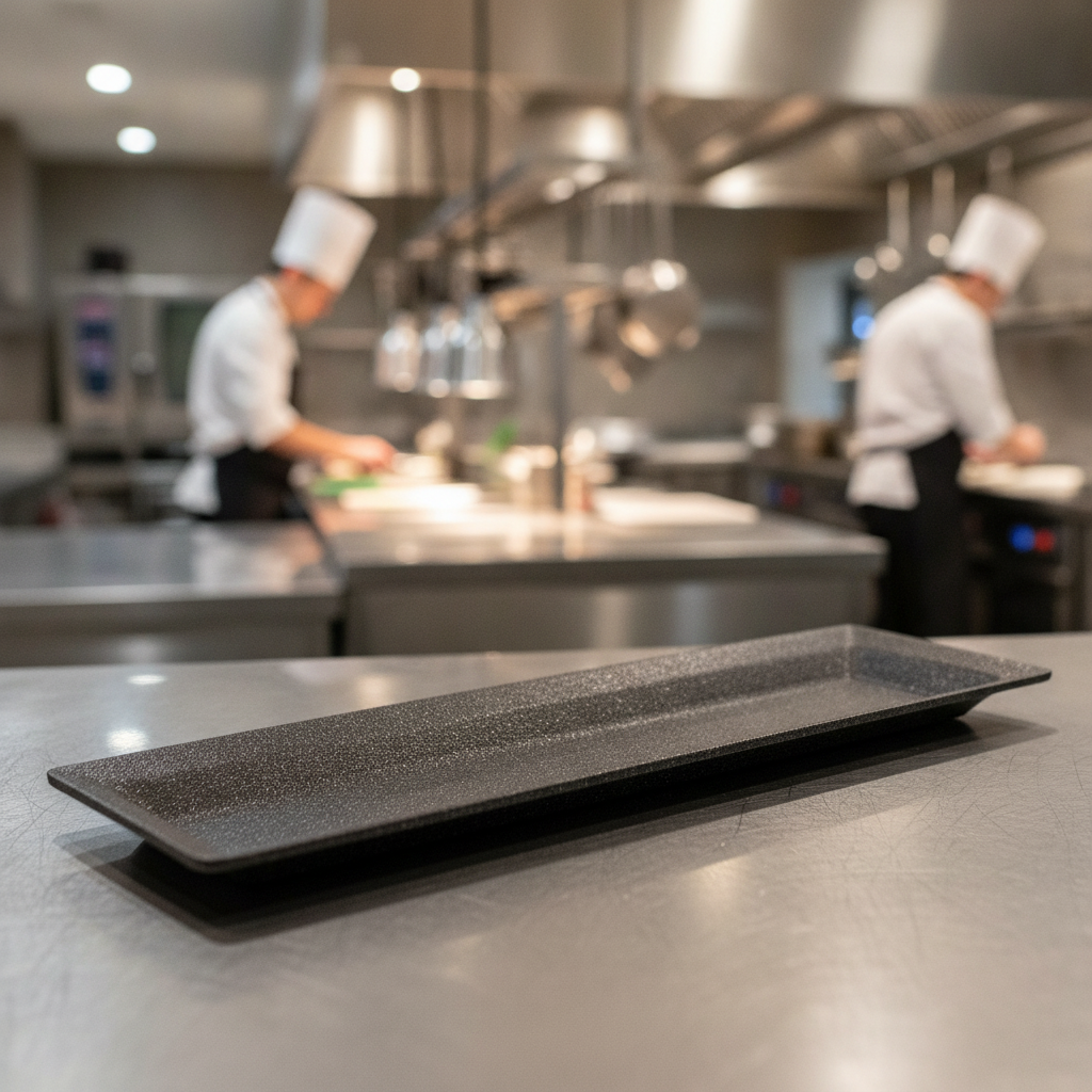 Cast Aluminium GN Tray 530x162mm for Kitchen Use