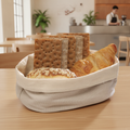 Canvas Oval Large Bag 250mm for Breakfast and Bread Service