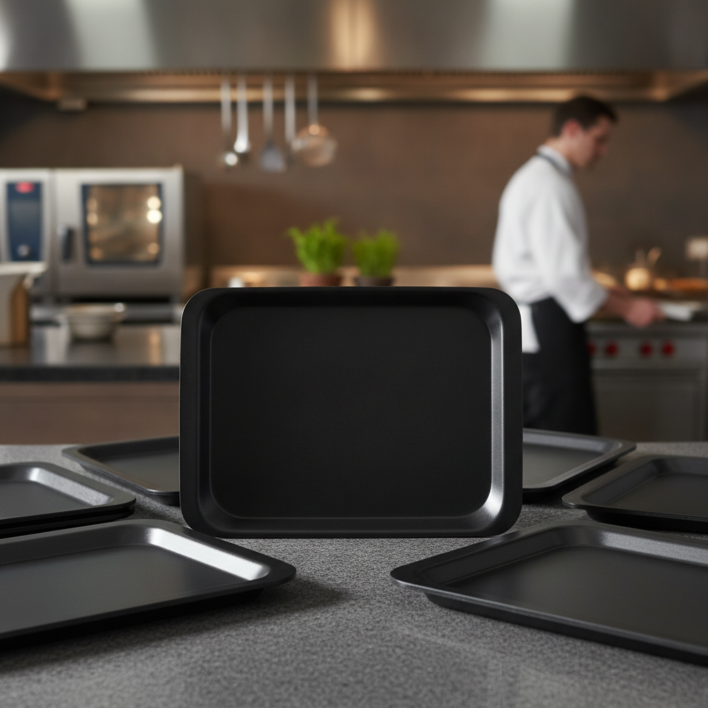 Laminate Rectangular Tray 340x460mm for Commercial Use