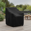 Heavy Duty Polyester Outdoor Chair Cover 700mm for Patios (Pack of 1)