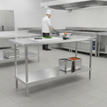Stainless Steel Centre Table 900mm x 600mm for Food Preparation