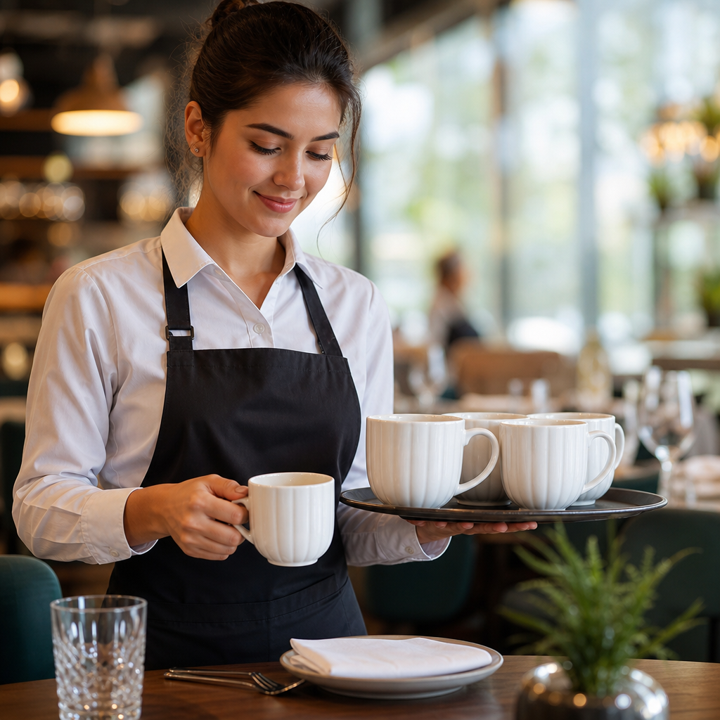 Mugs 285ml Ceramic for Upscale Dining (Pack of 12)