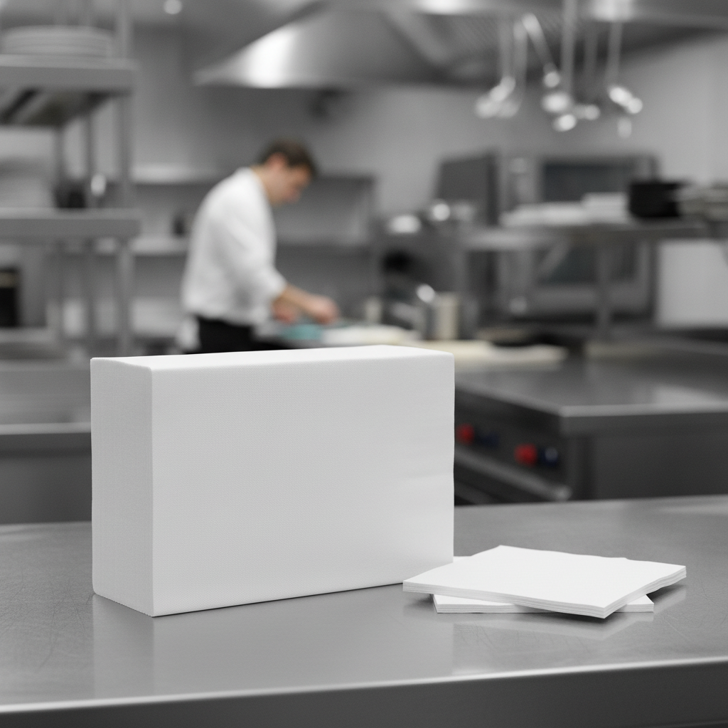Paper Lunch Napkins 30x30cm for Catering & Hospitality (Pack of 5000)