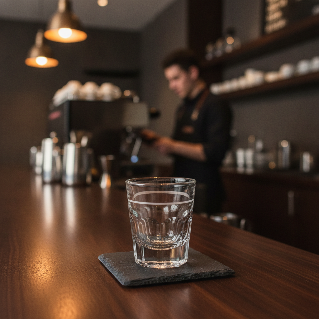 Glass Espresso Measuring Cup 2oz for Cafés & Restaurants