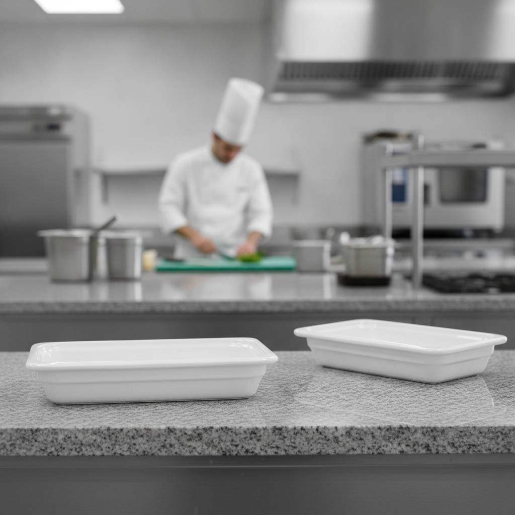 Ceramic Gastronorm 1.8L for Professional Food Service