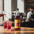 Raspberry & Pomegranate Lemonade Syrup 1L for Refreshing Beverages