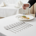 18/10 Stainless Steel Fish Forks for Elegant Dining (Pack of 12)