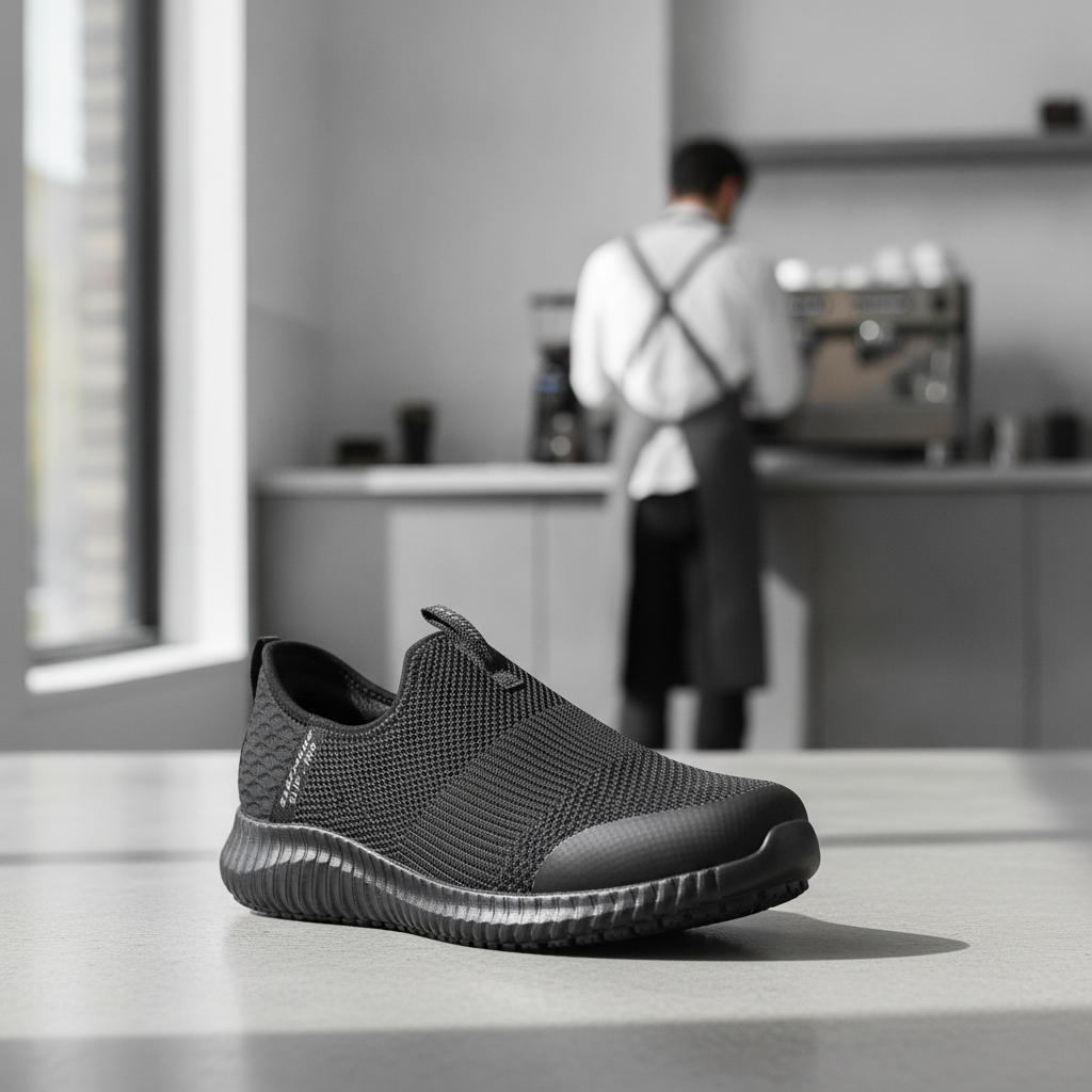Mesh Slip-On Trainers Size 46 for Comfortable Work Days