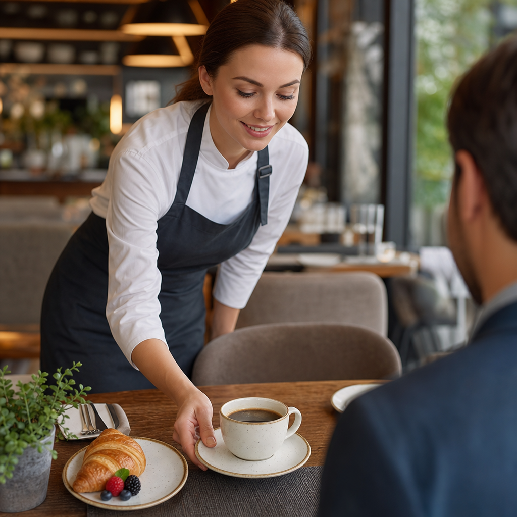 Saucers 150mm Vitrified Ceramic for Hotel Breakfast Service (Pack of 12)