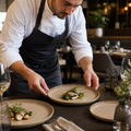 Walled Plates 210mm Vitrified Ceramic for Modern Table Settings (Pack of 6)