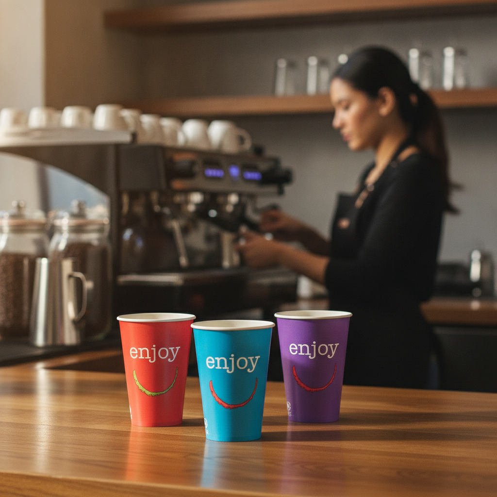 Paper Cold Cups 340ml for Beverage Service (Pack of 1900)