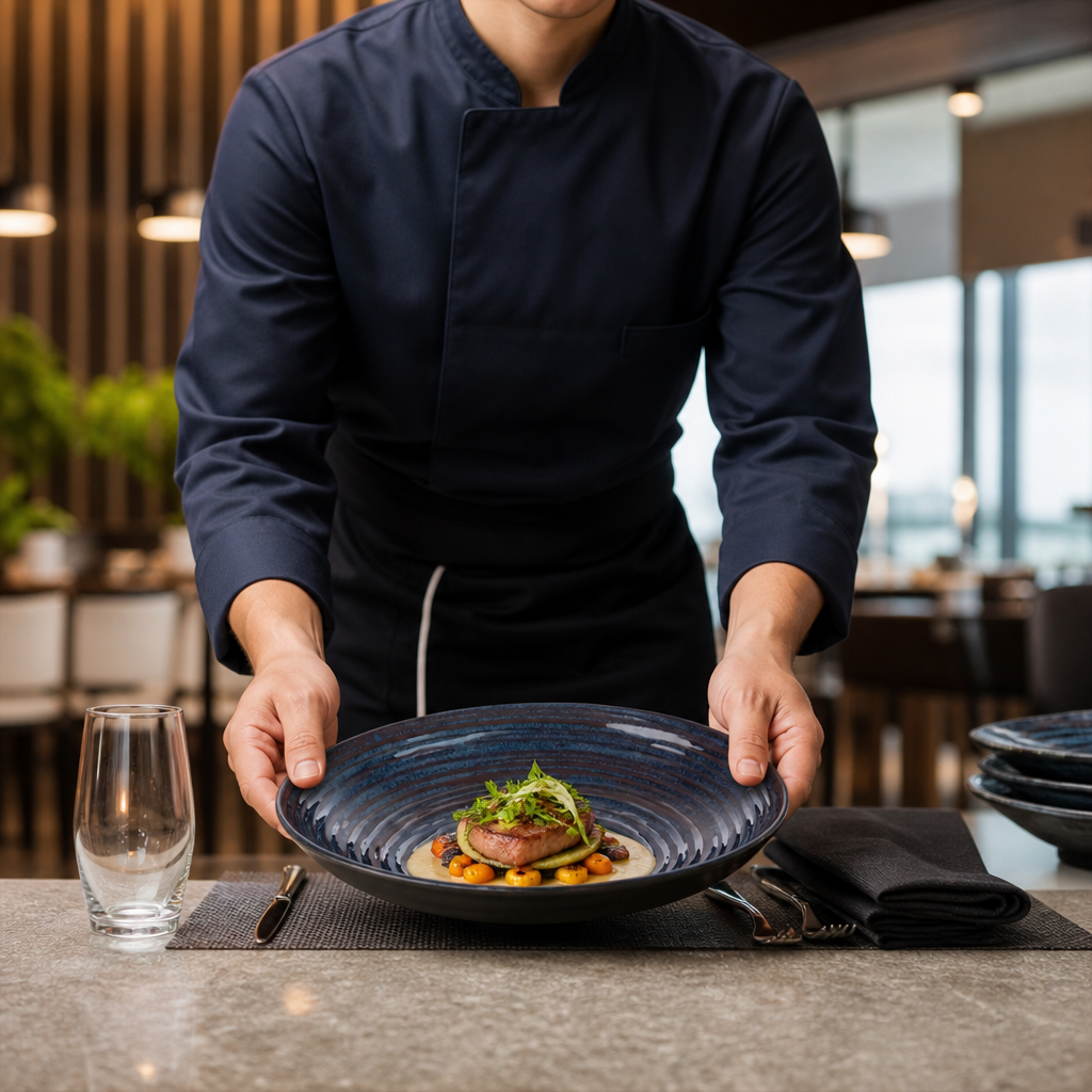 Serving Plate Modern Design Melamine for Restaurants