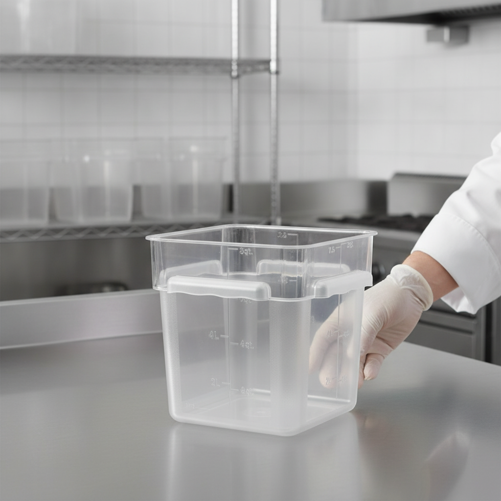 ABS Square Storage Container 7L for Efficient Food Storage
