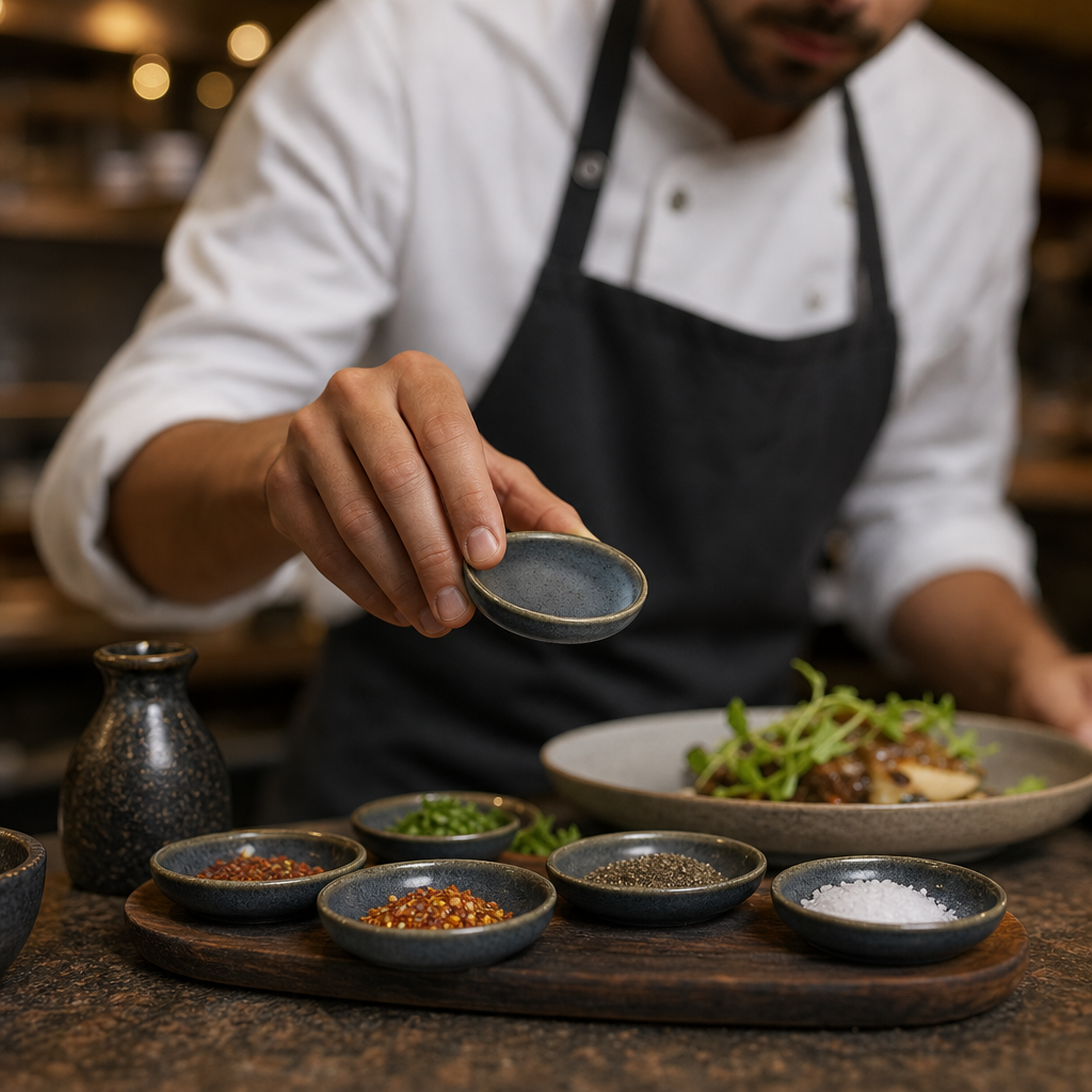 Dishes 1oz Porcelain for Rustic Dining (Pack of 24)