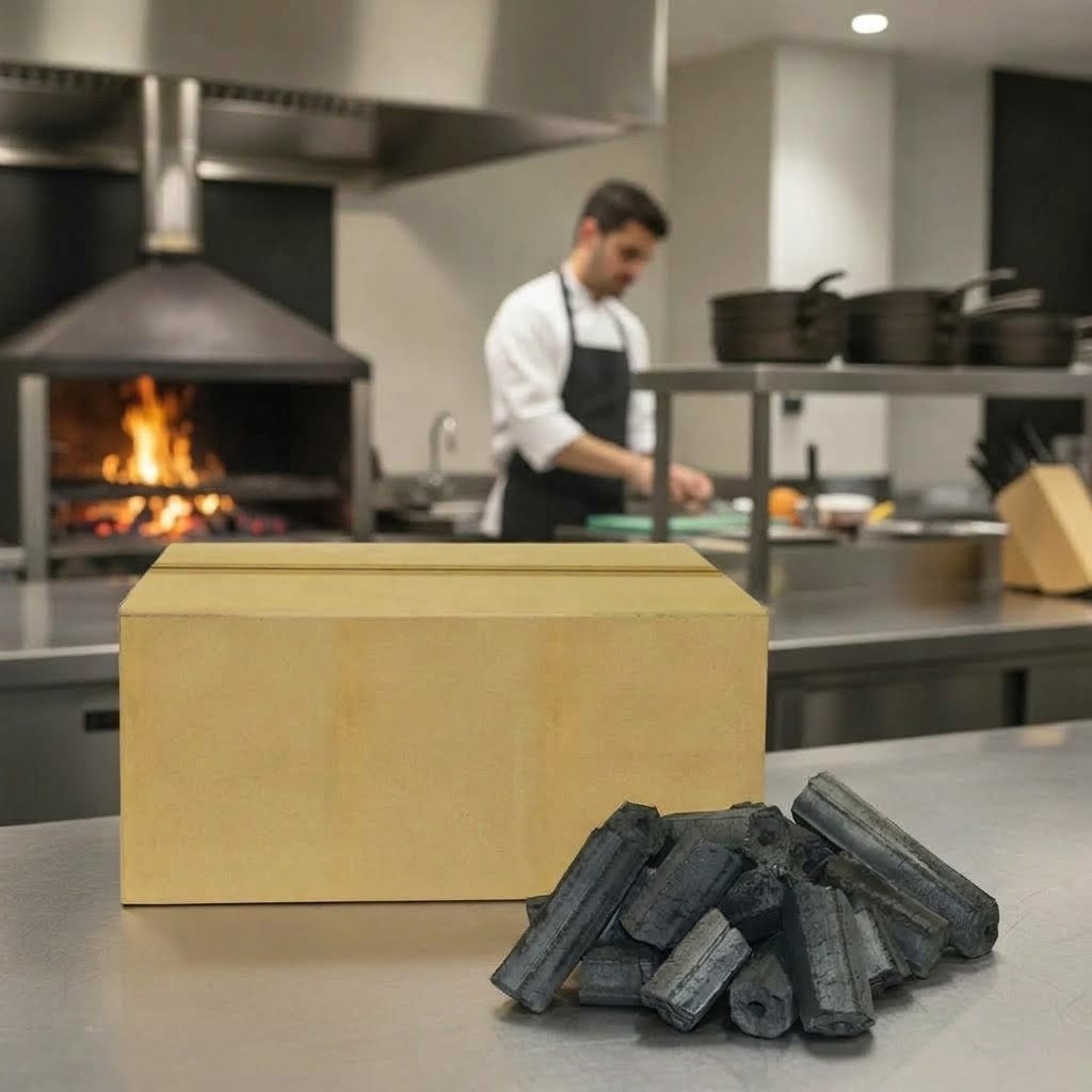 Natural Lumpwood Charcoal 10kg for Summer Barbecues
