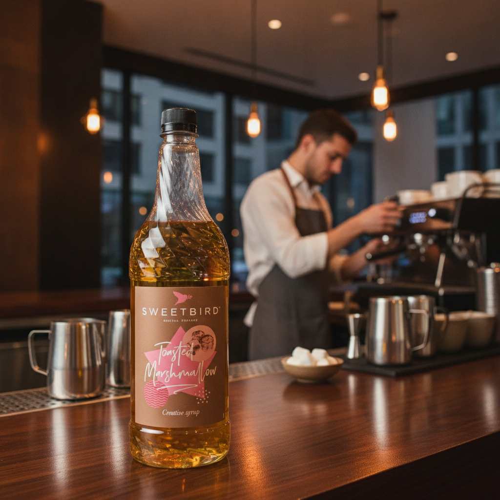 Toasted Marshmallow Creative Syrup 1L for Seasonal Beverages