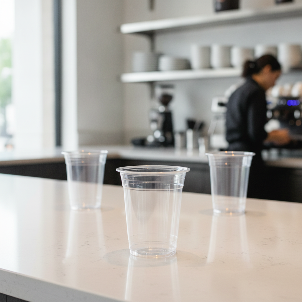 Clear rPET Cups 340ml for Outdoor Events (Pack of 400)