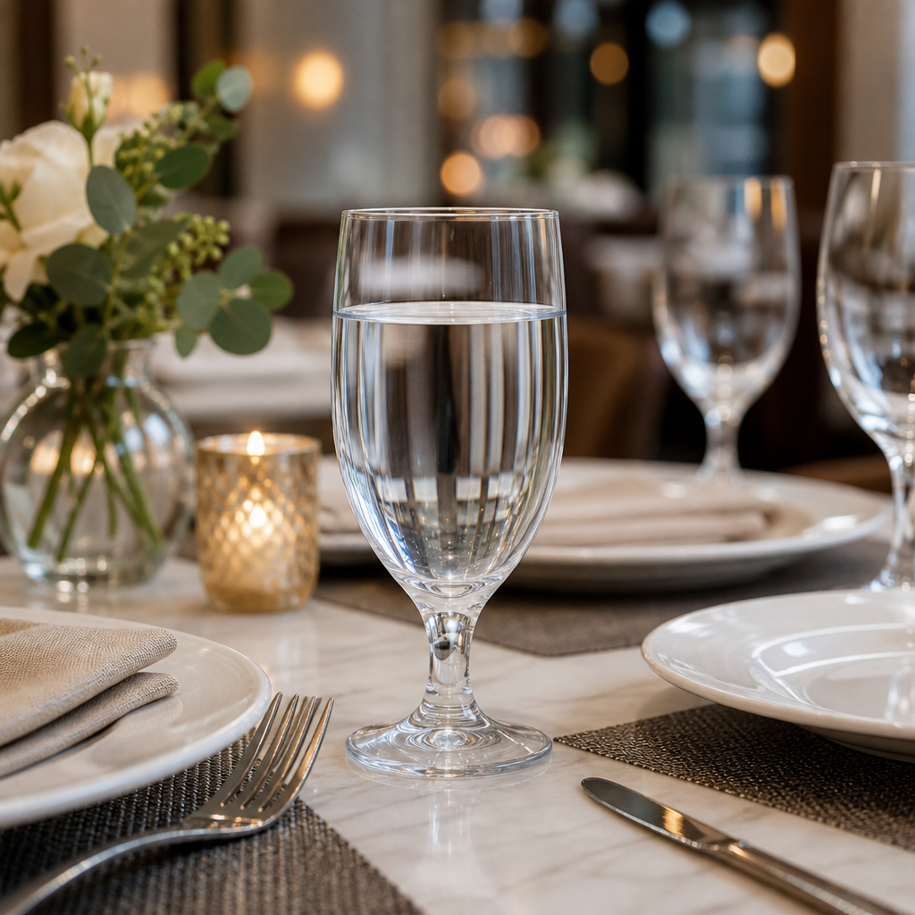 Polycarbonate Water Goblet 414ml for Outdoor Entertaining (Pack of 12)