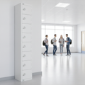 Powder Coated Steel Lockers 300mm Deep for Schools & Workplaces