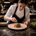 Plates 280mm Porcelain for Creative Chefs (Pack of 6)