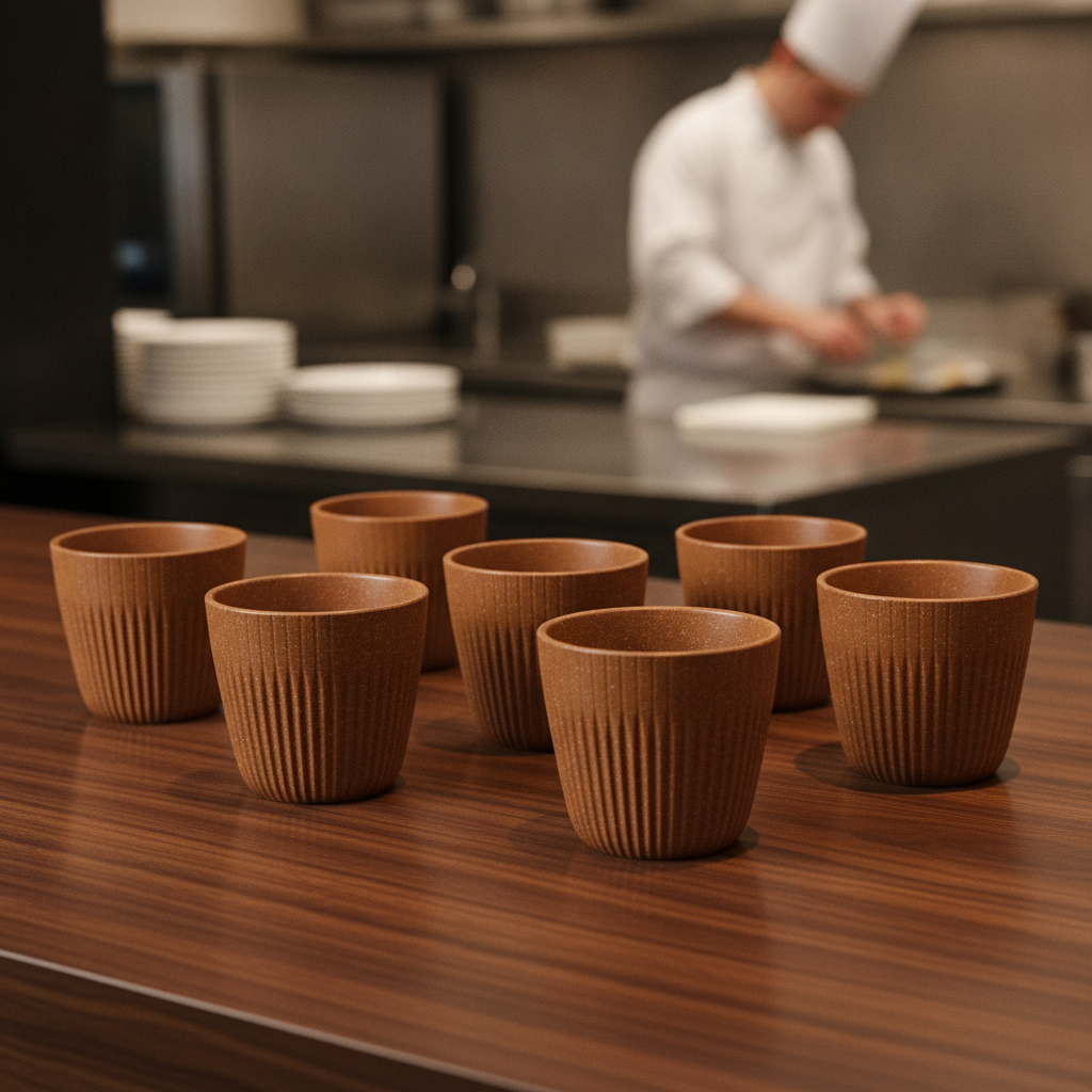 Melamine Brown Bowls 90ml for Catering & Hospitality (Pack of 6)