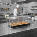 Polycarbonate Roll Top Cover for GN 1/1 Pans & Platters