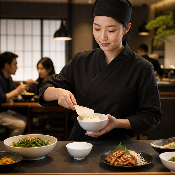 Oriental Rice Bowls 100mm Porcelain, Porcelain, pack of 36