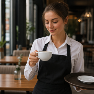 Porcelain Cappuccino Cups 220ml for Cafés & Restaurants (Pack of 24)