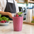 rPET Clear Smoothie Cups 450ml for Outdoor Events (Pack of 1000)