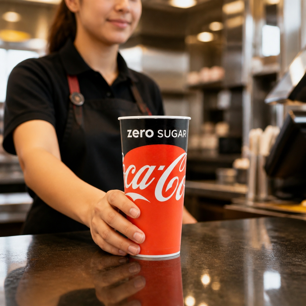 PEFC Certified Paper Cold Cups 22oz for Events (Pack of 1000)
