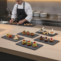 Slate Buffet Boards 325x175mm for Food Presentation (Pack of 5)