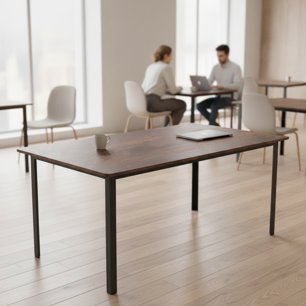 Laminate Rectangular Table Top 1190x690mm for Hospitality & Workspace