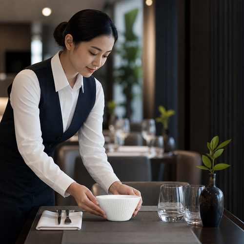 Bowls 100mm Porcelain for Elegant Table Service (Pack of 12)