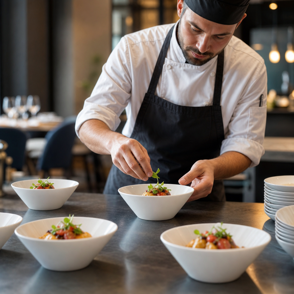 Low Conic Bowls 135mm Porcelain for Dining & Service (Pack of 36)