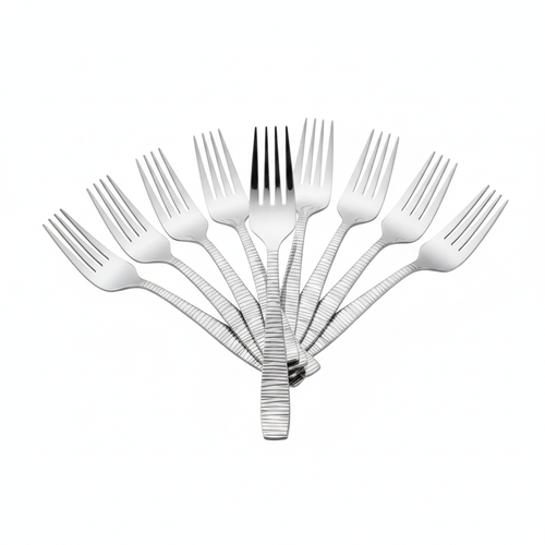 18/10 Stainless Steel Cake Forks 130(L)mm for Serving Pastries (Pack of 12)
